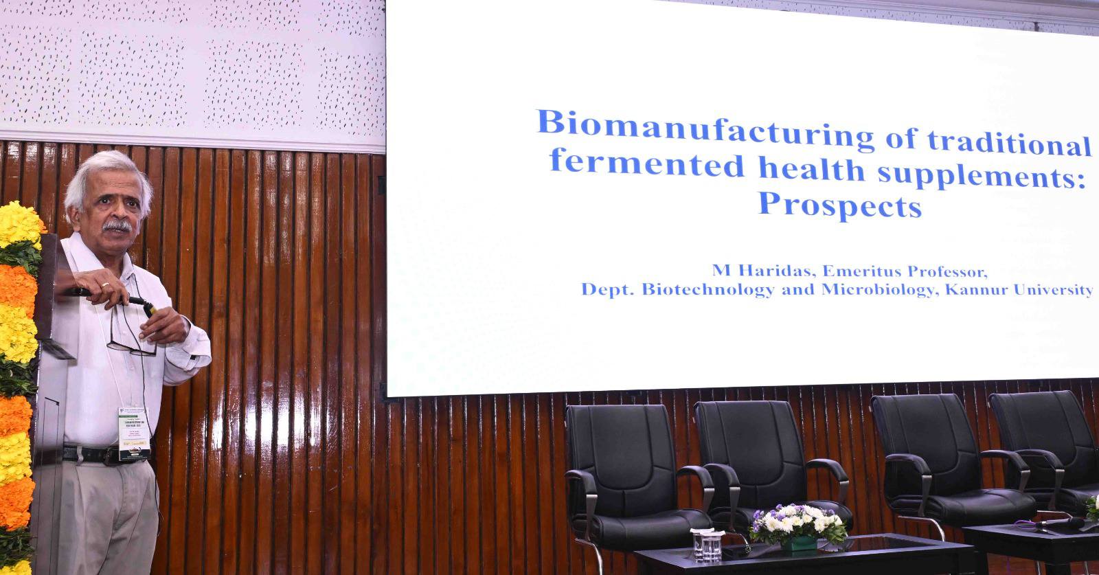 Glimpses from the Kenote lecture and various invited lectures during the Golden Jubilee Conclave on Biomanufacturing and Healthcare 