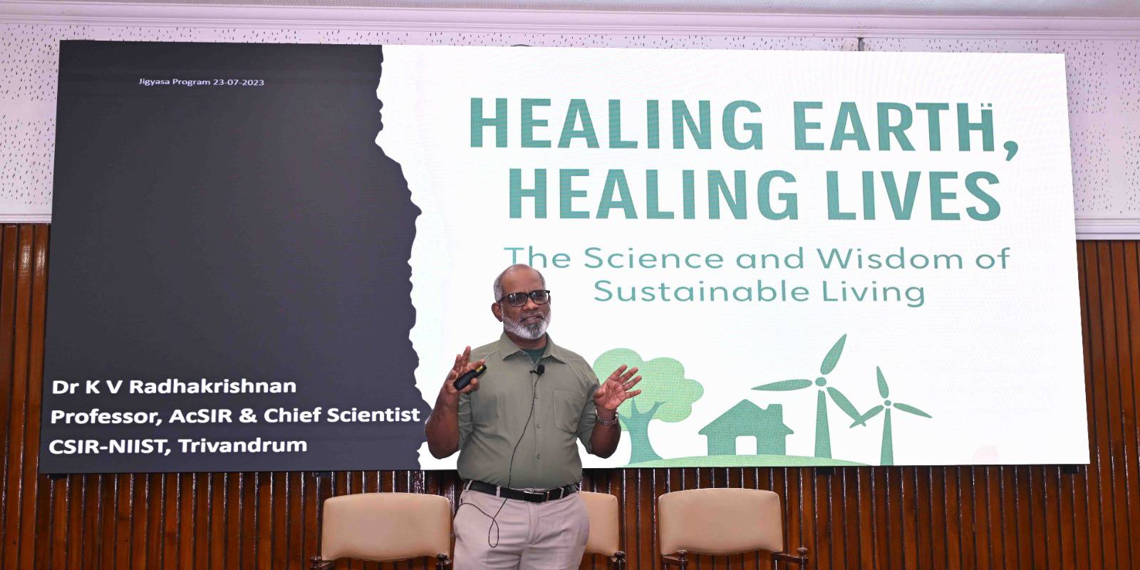 Glimpses from the Day 3 of "One Day As a Scientist" program at CSIR-NIIST