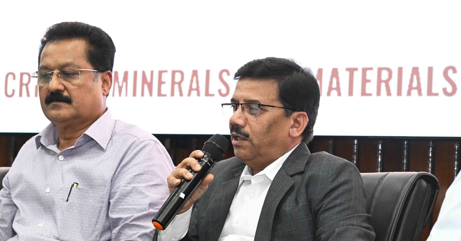 Glimpses from the panel discussion, keynote lectures and invited lecture held during the Golden Jubilee Conclave on New Vistas in Critical Minerals and Materials