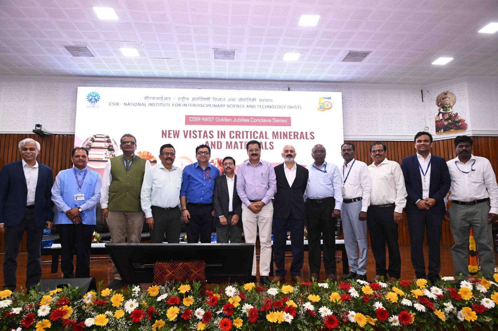 Glimpses from the panel discussion, keynote lectures and invited lecture held during the Golden Jubilee Conclave on New Vistas in Critical Minerals and Materials