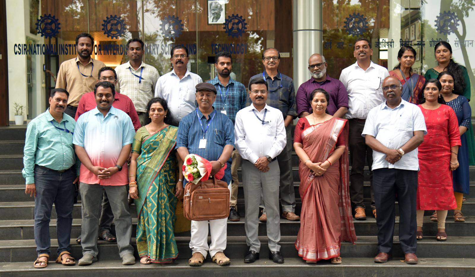 Retirement function of Shri. Nagasrinivasu, Senior Technician (2), CSIR-NIIST