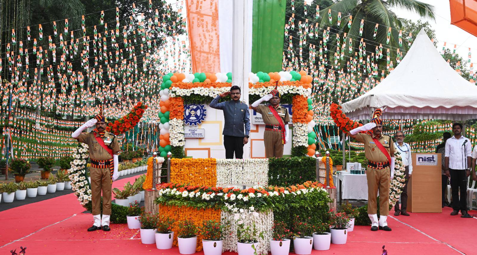 Independence Day 2025 celebrations at CSIR-NIIST