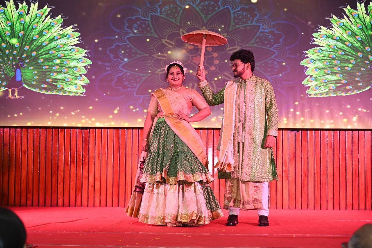 Theyyam-Themed, Indo-Western Themed and Flower-Themed Fashion Show @ CSIR-NIIST as part of Ponnonam @ 50