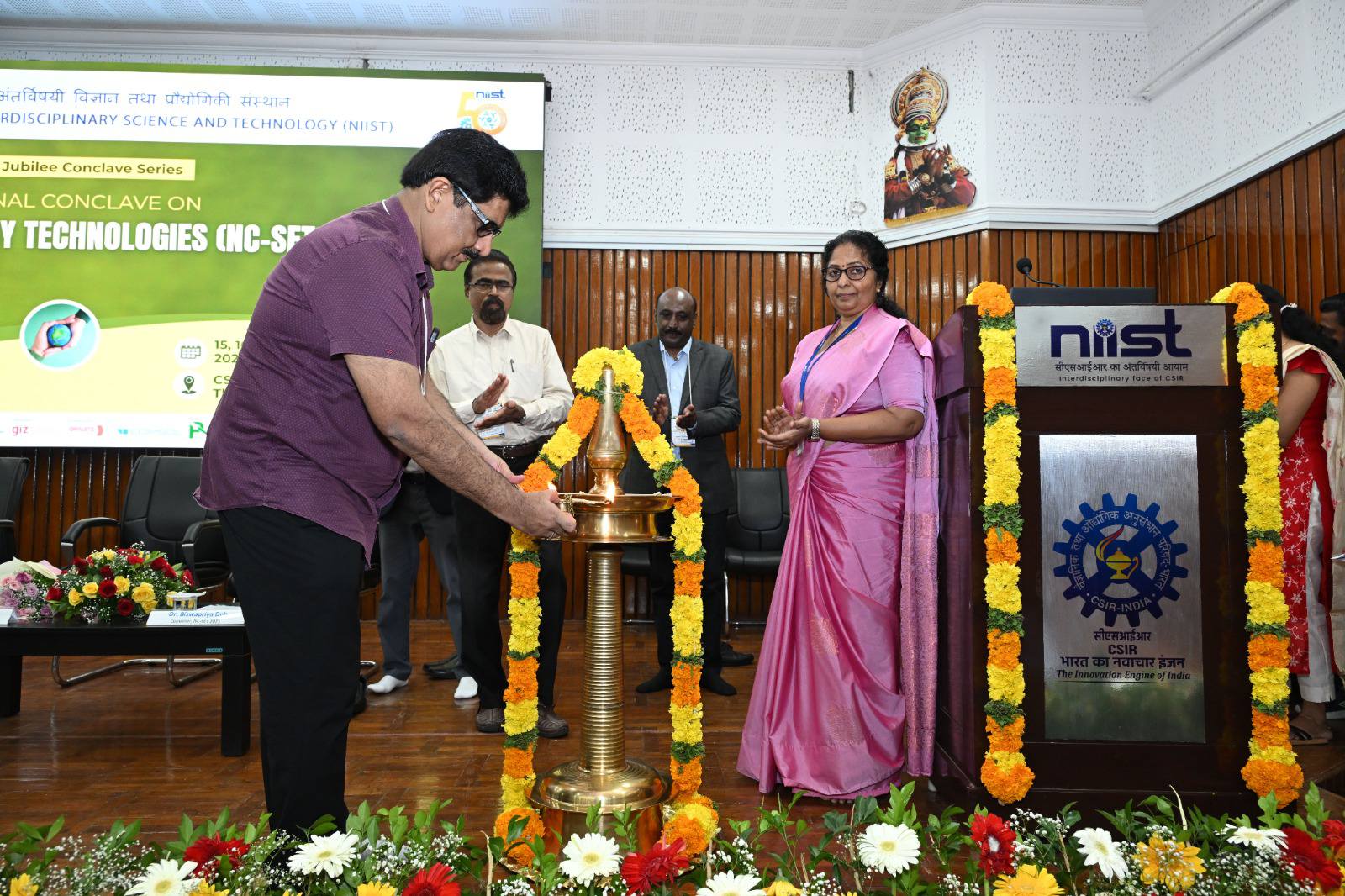 Golden Jubilee Conclave on Sustainable Energy Technologies (NC-CET 2025) at CSIR-NIIST