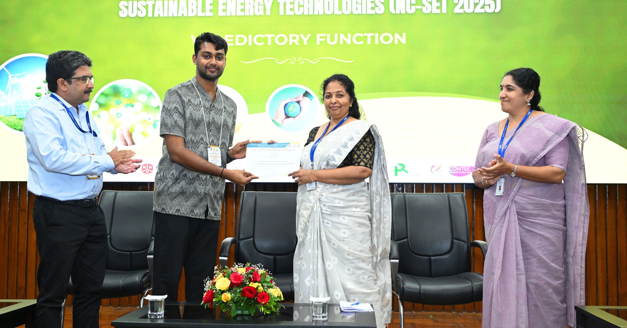 Valedictory function of Golden Jubilee Conclave on Sustainable Energy Technologies (NC-CET 2025)