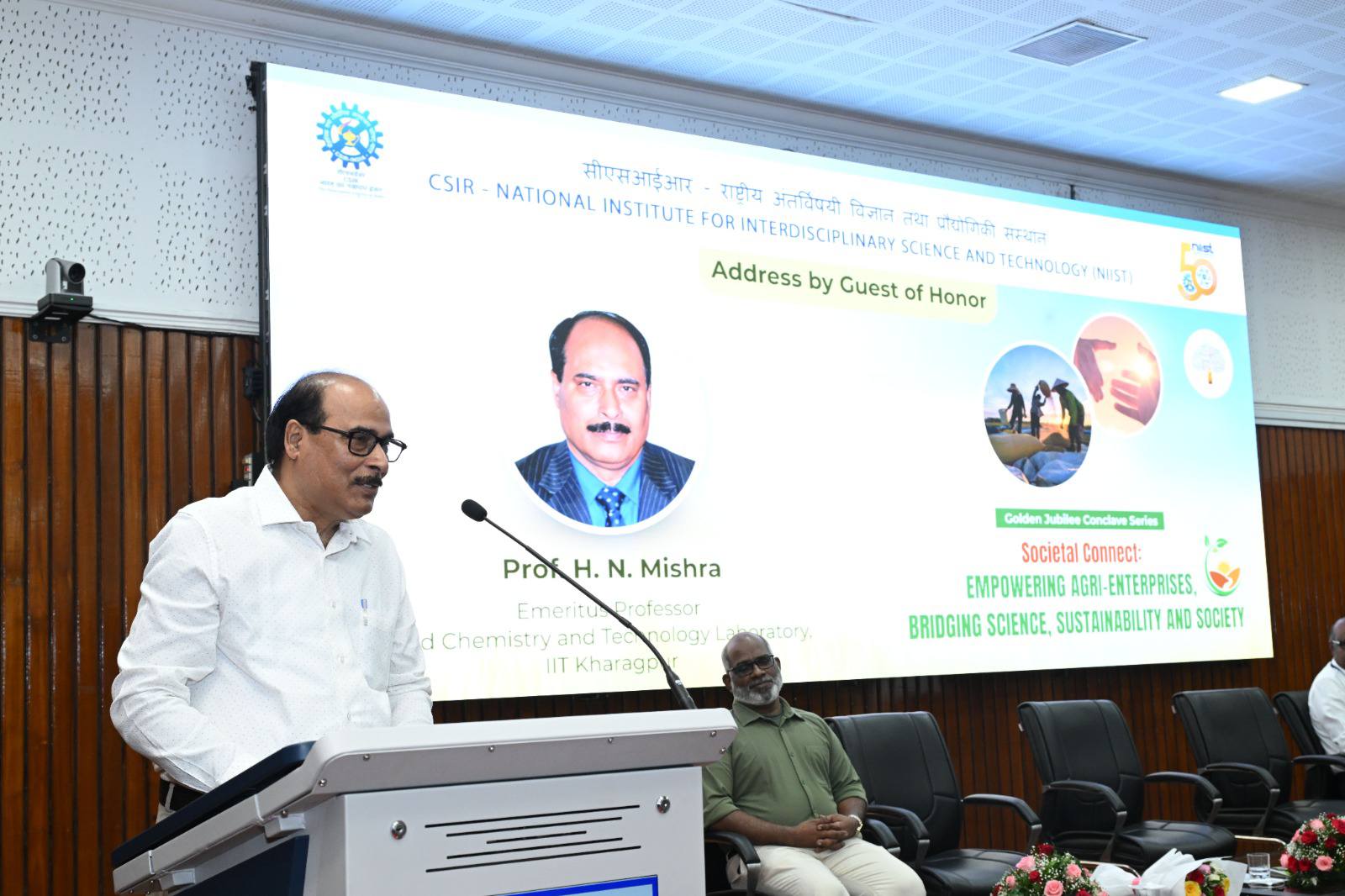 Glimpses from the inaugural session of Societal Connect: “Empowering Agri-Enterprises: Bridging Science, Sustainability & Society” at CSIR-NIIST