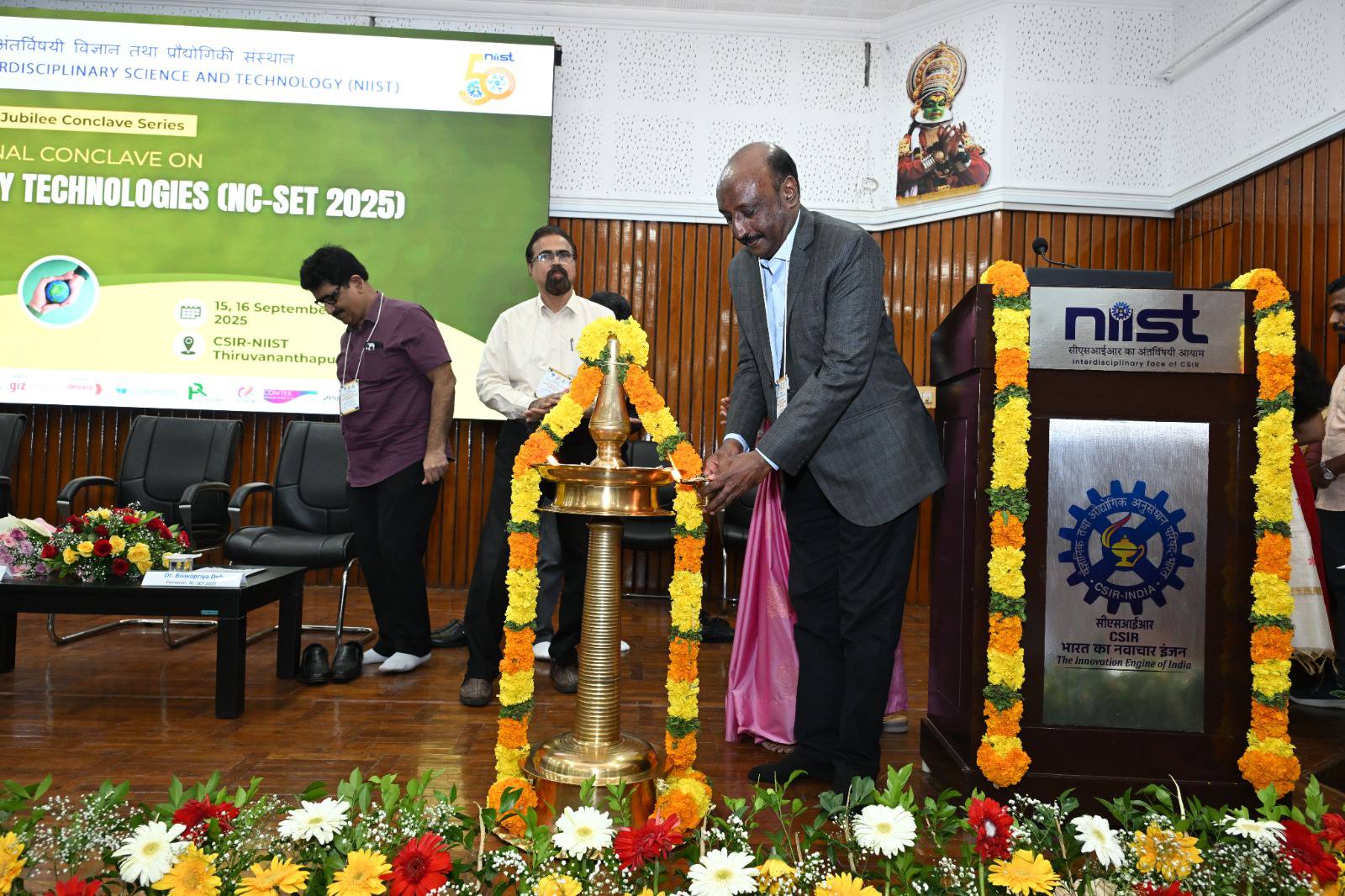 Golden Jubilee Conclave on Sustainable Energy Technologies (NC-CET 2025) at CSIR-NIIST