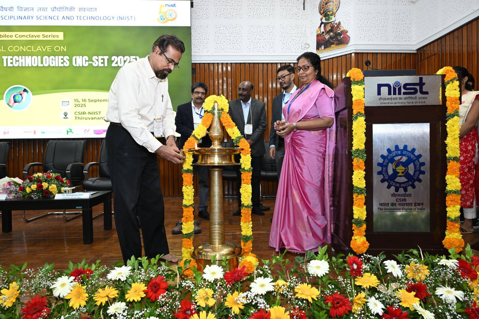 Golden Jubilee Conclave on Sustainable Energy Technologies (NC-CET 2025) at CSIR-NIIST