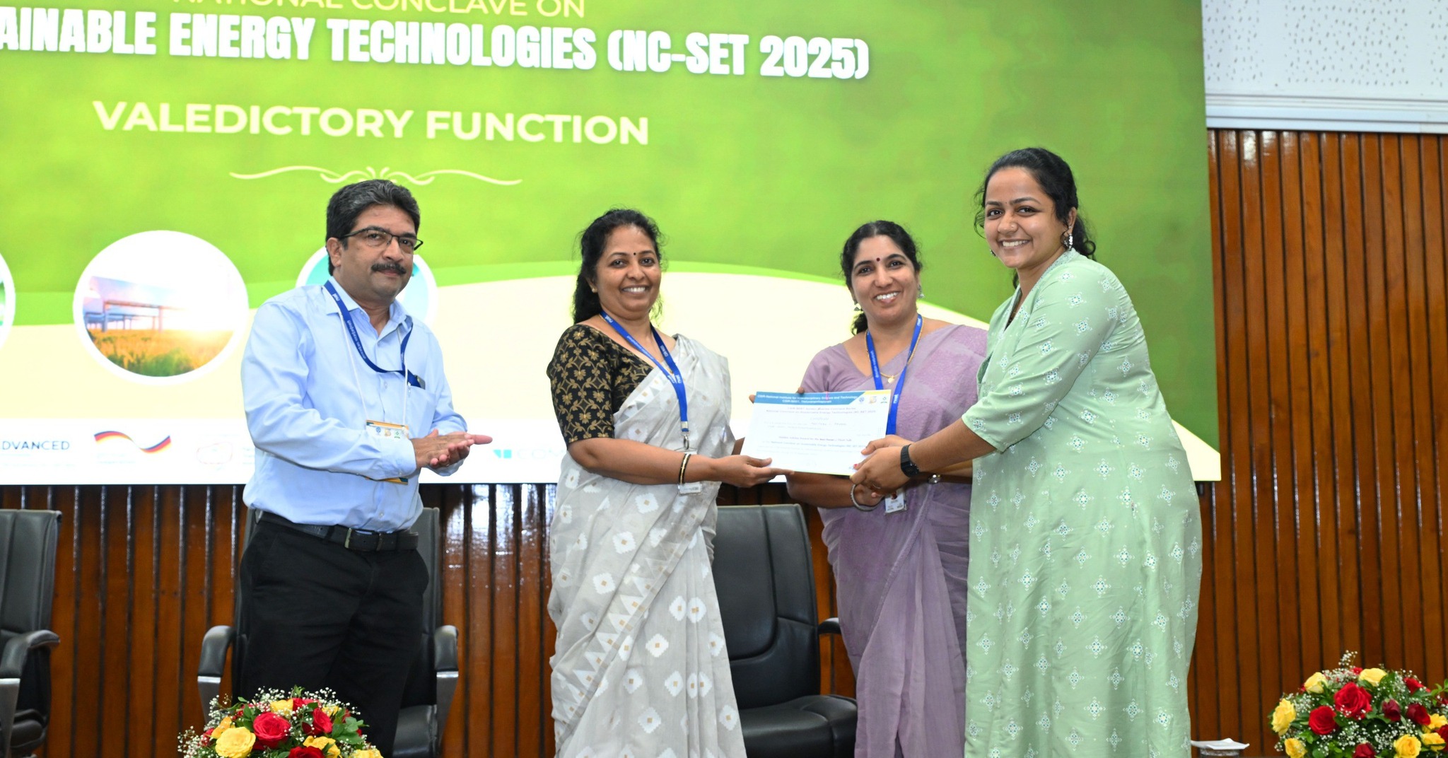 Valedictory function of Golden Jubilee Conclave on Sustainable Energy Technologies (NC-CET 2025)