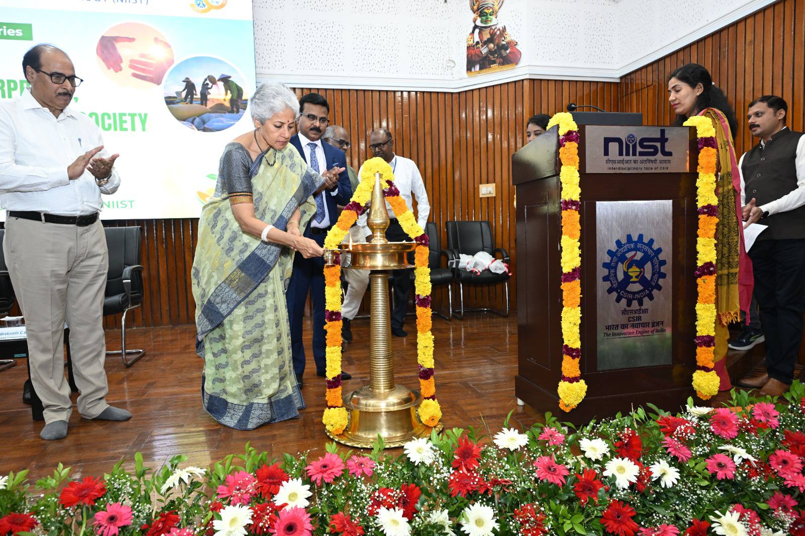 Glimpses from the inaugural session of Societal Connect: “Empowering Agri-Enterprises: Bridging Science, Sustainability & Society” at CSIR-NIIST