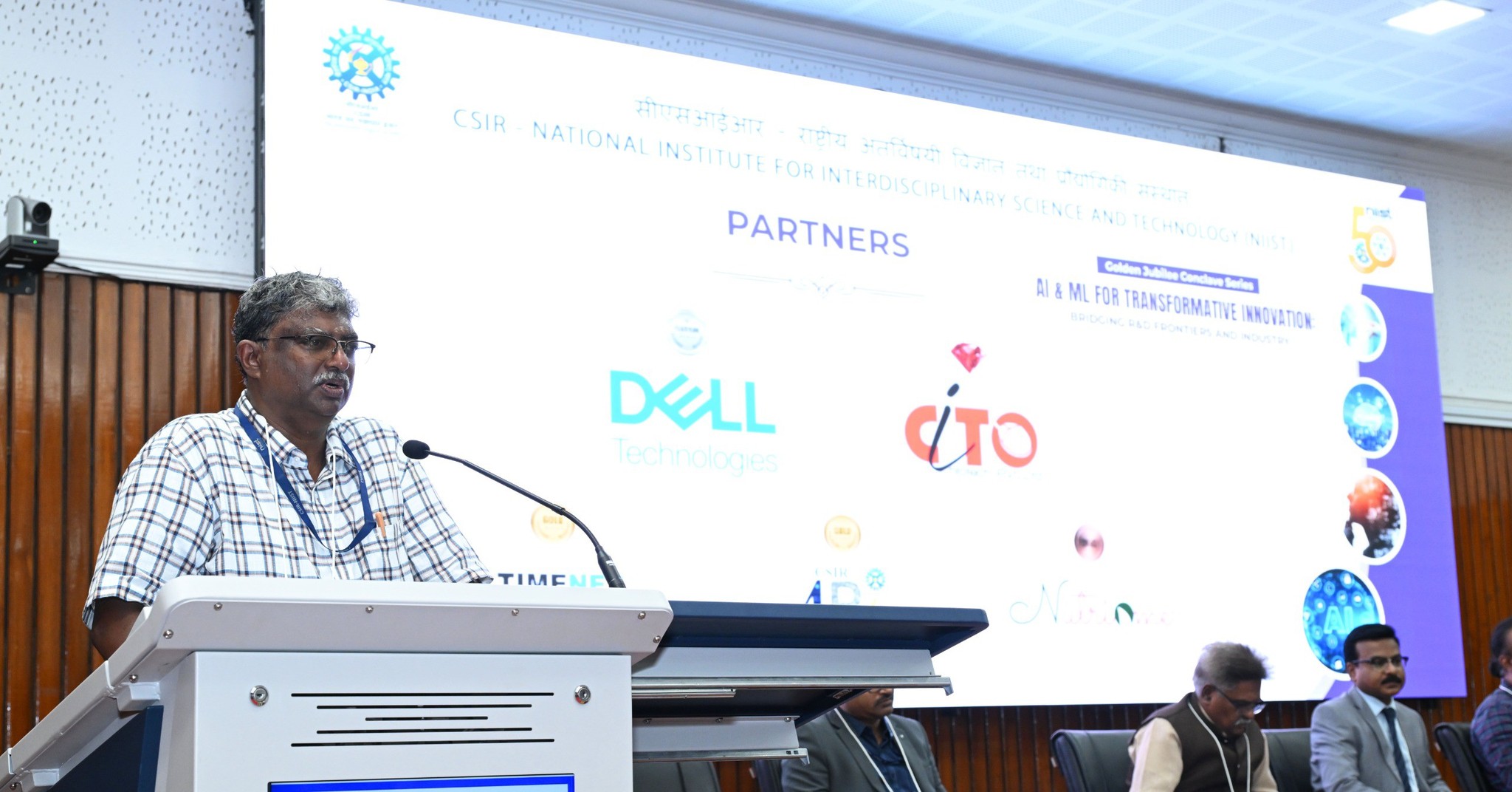 Golden Jubilee Conclave on AI & ML for Transformative Innovation: Bridging R&D Frontiers and Industry at CSIR-NIIST