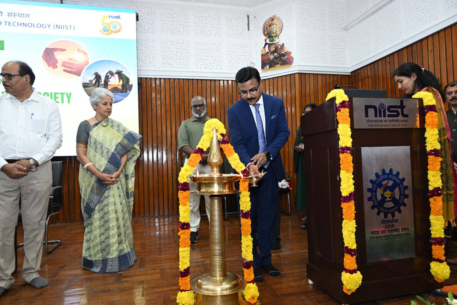 Glimpses from the inaugural session of Societal Connect: “Empowering Agri-Enterprises: Bridging Science, Sustainability & Society” at CSIR-NIIST