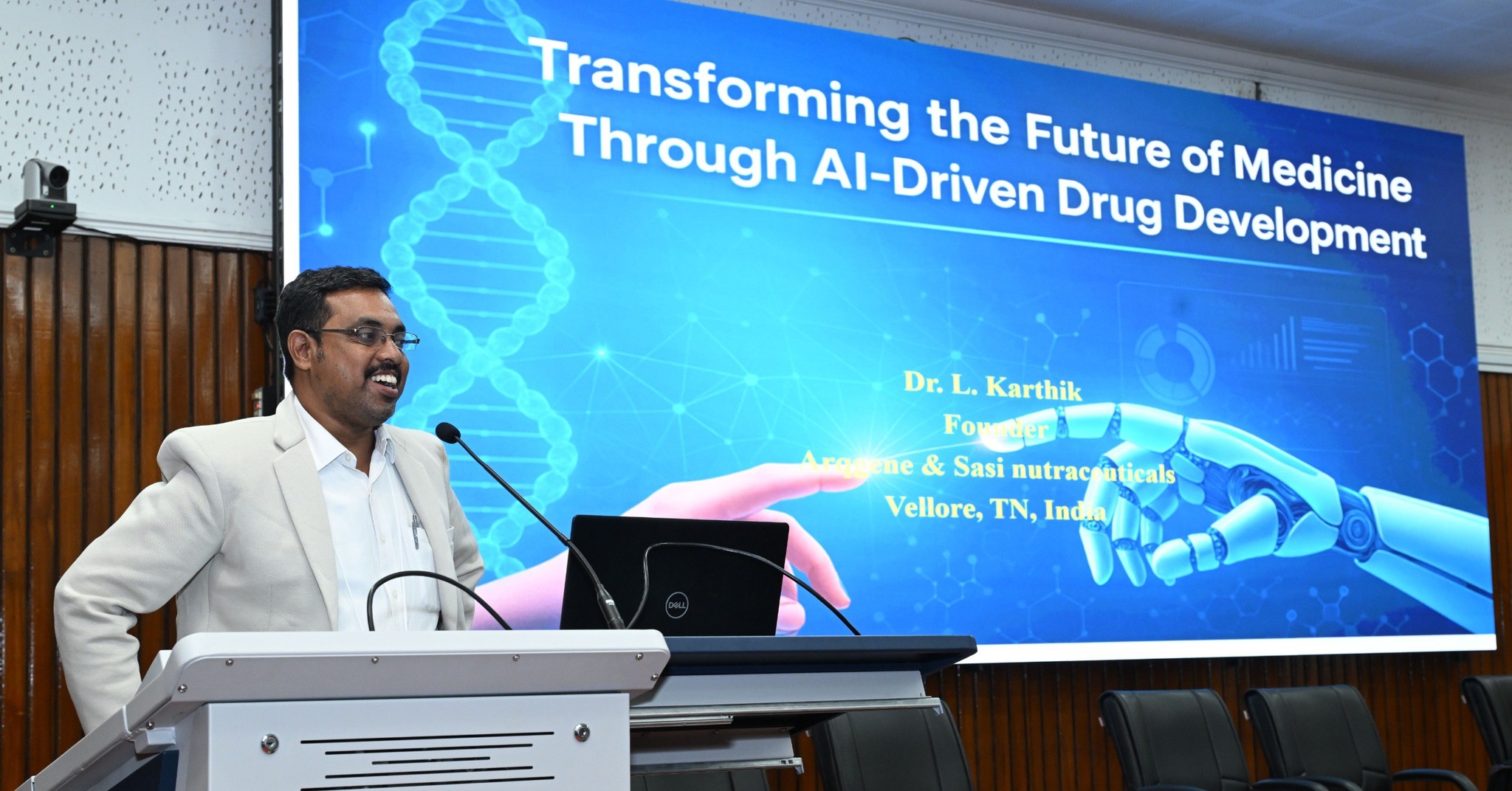 Glimpses from the panel discussion, eynote address and various technical sessions held during the Golden Jubilee Conclave on AI & ML for Transformative Innovation: Bridging R&D Frontiers and Industry 