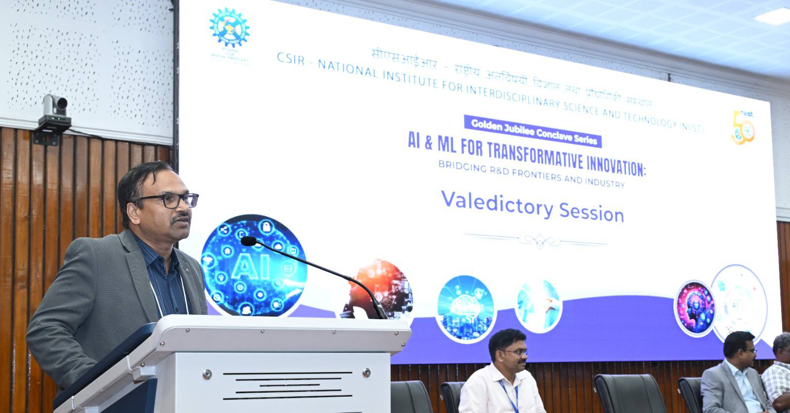Valedictory function of National Conclave onAI & ML for Transformative Innovation: Bridging R&D Frontiers and Industry
