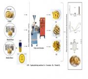 Nutrient-rich puffed snacks developed using blended flours and lignin Pickering emulsions containing curcumin and vitamin D3