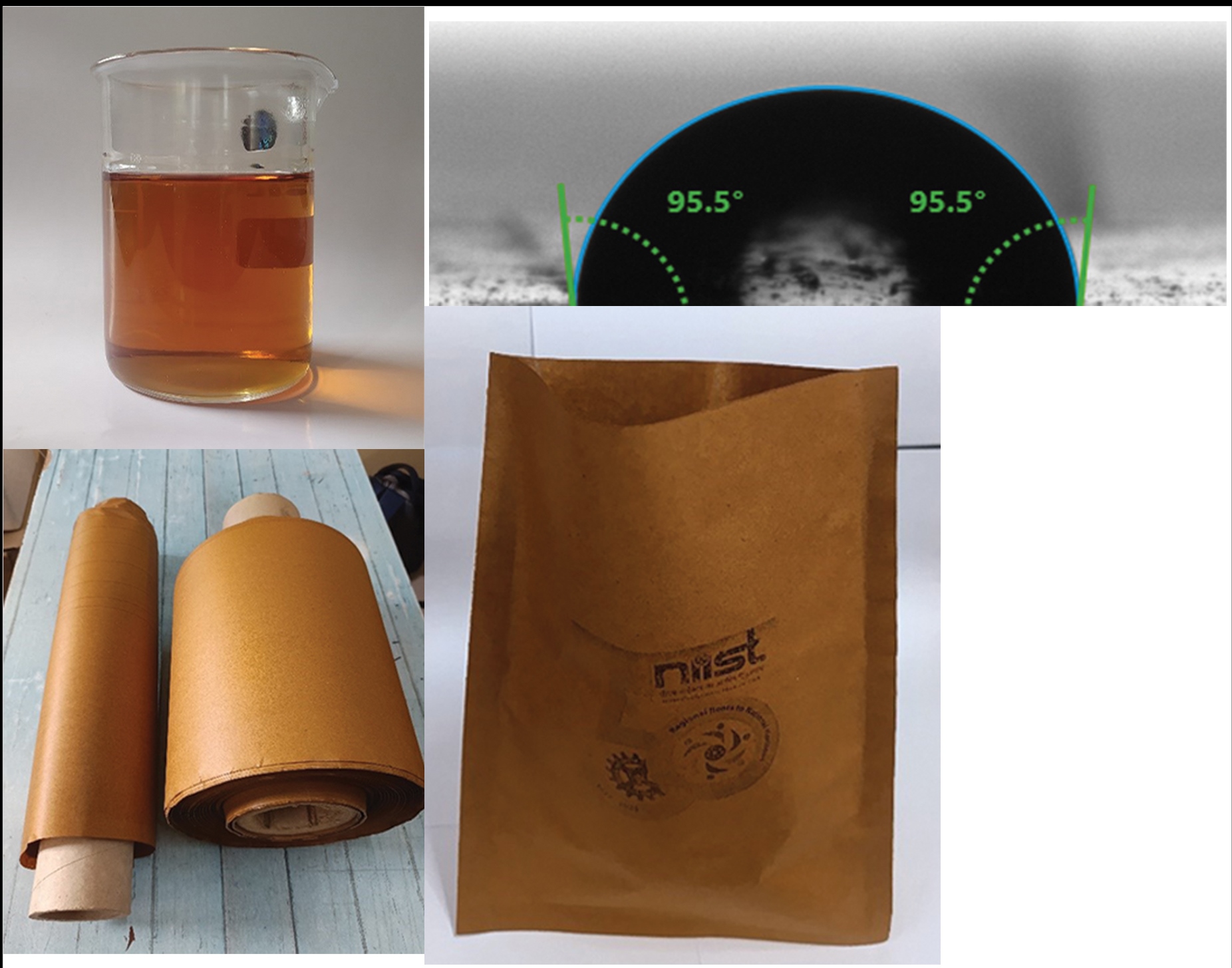 Compostable Bio-coating as alternate single-use plastics liner